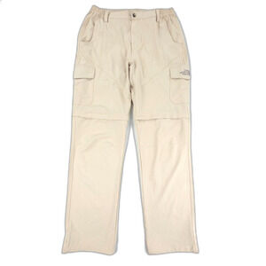 NORTH FACE Convertible Cargo Pant Zip Off Shorts Utility Outdoor Gorpcore Beige